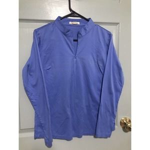 Peter Millar Women’s Size Medium M Blue Athletic 1/4 Zip Jacket Windbreaker
